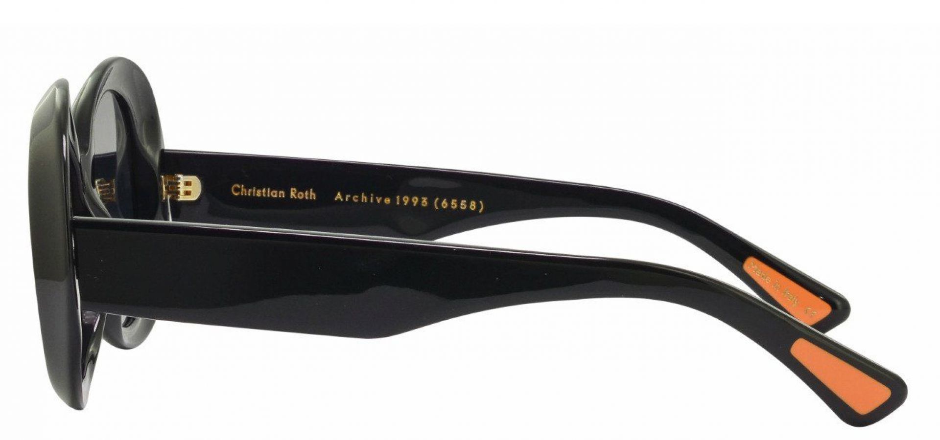 Sončna očala Christian Roth ARCHIVE 1993 BLACK: Velikost: 57/19/145, Spol: unisex, Material: acetat