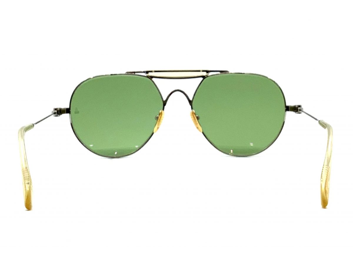 Sončna očala Jacques Marie Mage BASTOGNE ANTIQUE LGHT GREEN: Spol: unisex, Material: titan