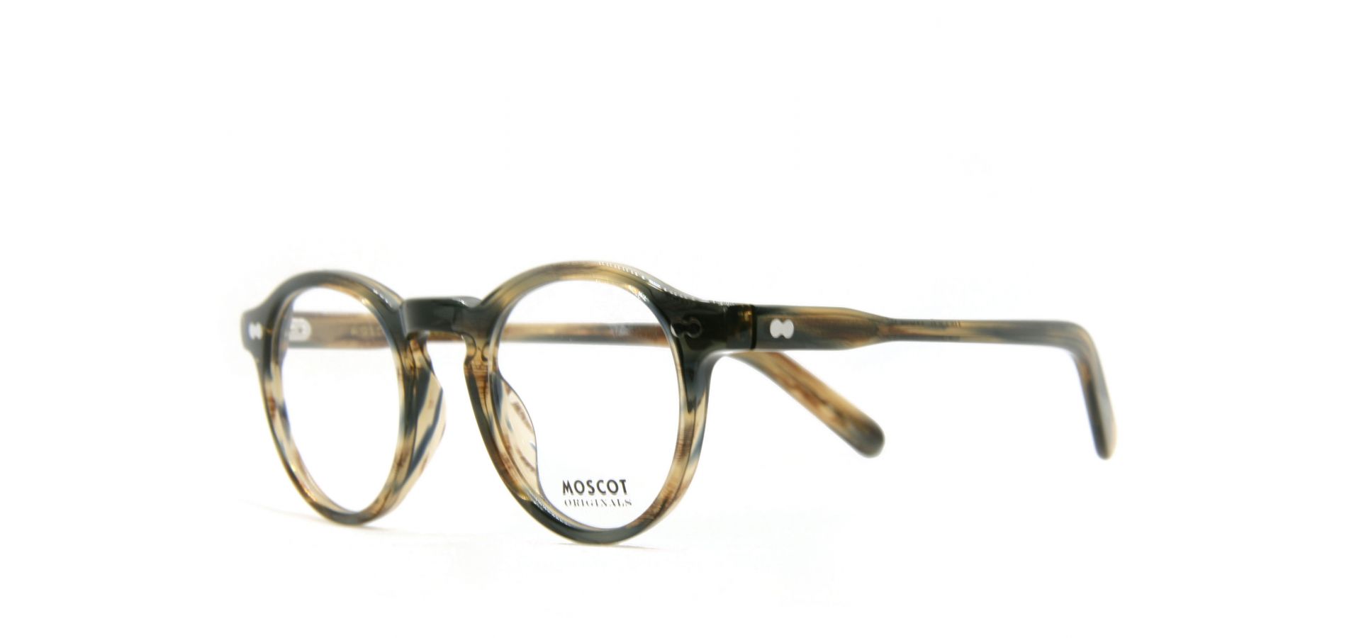Korekcijska očala Moscot MILTZEN 0241-01: Velikost: 44/22, Spol: unisex, Material: acetat