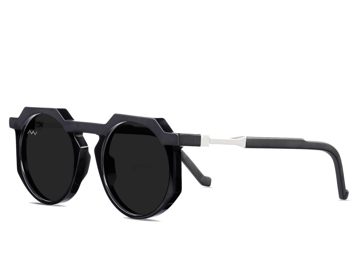 Sončna očala VAVA WL0028 BLACK SILVER: Velikost: 52/22/140, Spol: unisex, Material: acetat/kovinska
