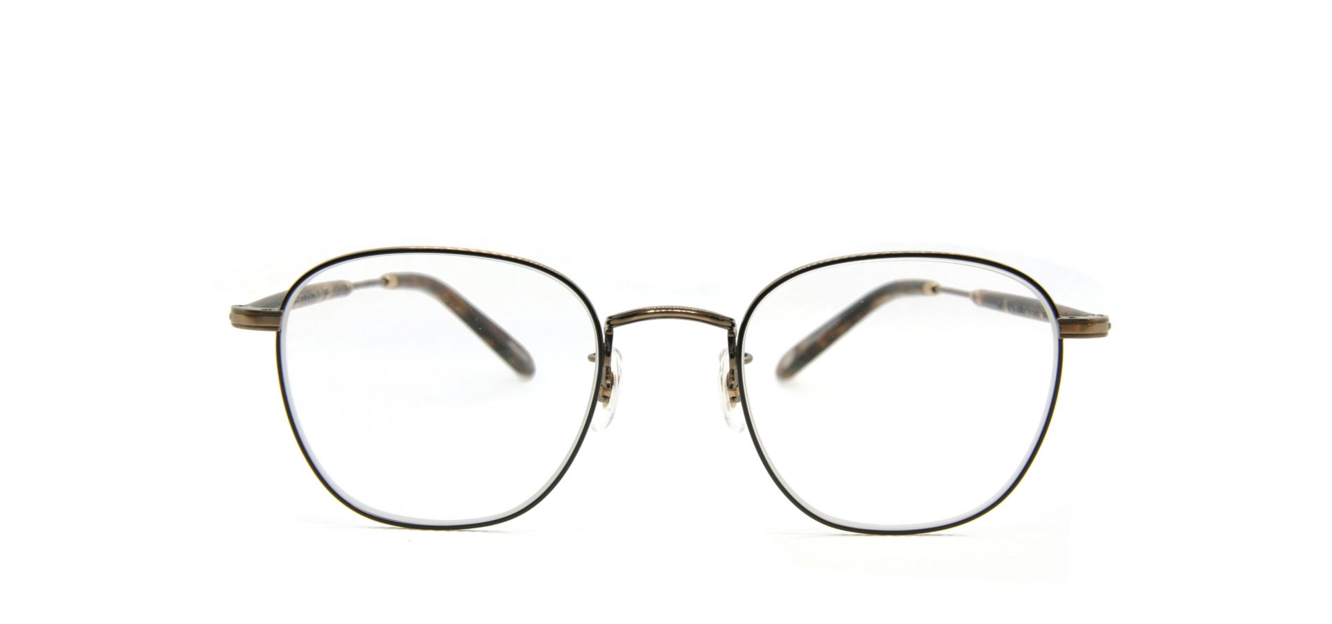 Korekcijska očala Garrett Leight GRANT M 49 BRUSHED GLD BRWN: Velikost: 49/22, Spol: unisex, Material: acetat/kovinska