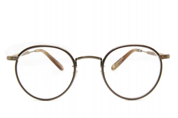 Garrett Leight WILSON 46 BROWN PEARL BRUSHED GOLD, Korekcijska očala