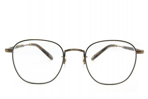 Garrett Leight GRANT M 49 BRUSHED GLD BRWN, Korekcijska očala