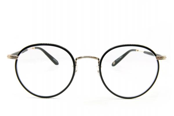 Garrett Leight WILSON 49 BLACK GOLD BLACK, Korekcijska očala